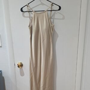 Calvin Klein Collection Strapless Cream Dress